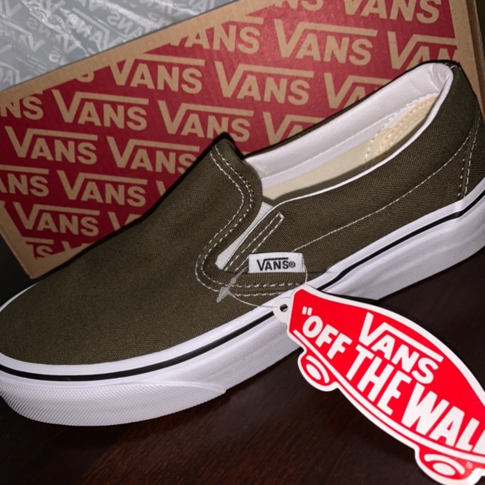 Brand New Vans Slip Ons
